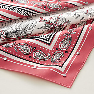 Tatouages Marins Bandana studded scarf 70 | Hermès USA